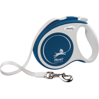 Navíjecí vodítko Flexi Comfort Plus Tape S 5 m modré