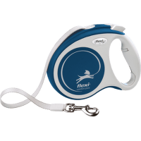 Navíjacie vodítko Flexi Comfort Plus Tape M 5 m modré