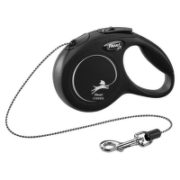 Voditko Flexi Classic New lanko XS 3m cierne