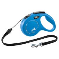 Voditko Flexi Classic New lanko M 5m modre