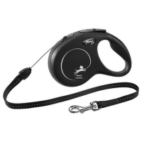 Voditko Flexi Classic New lanko S 8m cierne