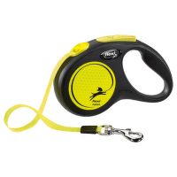 Voditko Flexi Classic New Neon paska S 5m