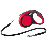 Voditko Flexi New Comfort lanko S 5m cervene