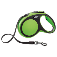 Inerces pavada suņem - FLEXI Comfort Tape Leashes M, 5 m, green