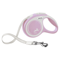 Flexi vôdzka New Comfort páska XS 3 m ružová