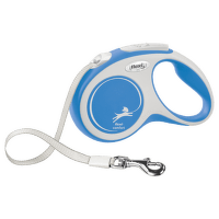  Flexi vôdzka New Comfort páska S 5 m modrá