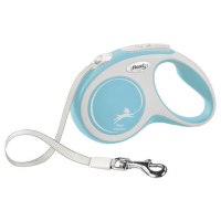 Flexi vôdzka New Comfort páska S 5 m svetlo modrá