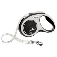 Vodítko Flexi New Comfort páska S 5m černé