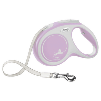 Flexi vôdzka New Comfort páska M 5 m ružová