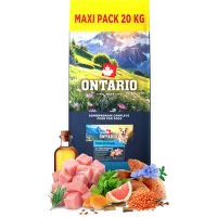 Ontario Puppy&Junior All Breeds Monoprotein Turkey & Sweet Potatoes 20kg