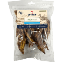 Sušené kachní pařátky Ontario Pure Nature 250 g