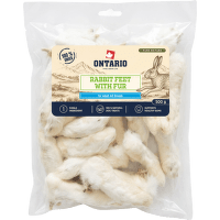 Králičí pacičky se srstí Ontario Pure Nature 500 g