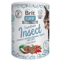 Brit Care snack pre mačky Superfruits Hmyz 100g