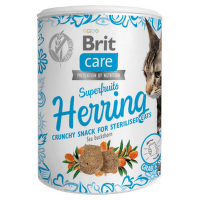 Brit Care snack pre mačky Superfruits Herring 100 g