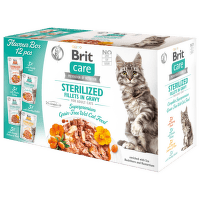 Brit Care kapsička box steril. filety v omáčke 12 x 85 g 