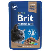 Saszetka Brit Premium Sterilised Liver 100g