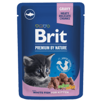 Kapsička Brit Premium Kitten Fish 100g