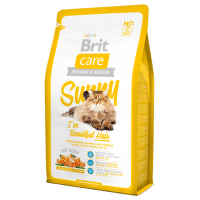 Корм для кошек - Brit Care Cat Sunny I've Beautiful Hair, лосось и рис, 400 gr