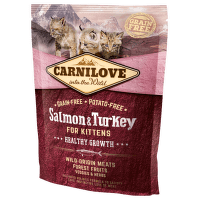 Carnilove Salmon and Turkey Kittens - Healthy Growth 400g