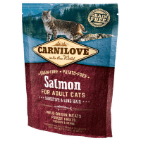 Carnilove Salmon Adult Cats - Sensitive and Long Hair 400g