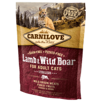 Carnilove Lamb  and  Wild Boar Adult Cats - Sterilised 400g