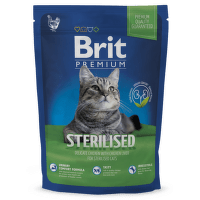 Brit Premium granuly Cat Sterilised kura 800 g