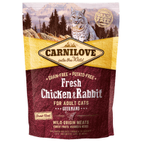 Carnilove Fresh kura a kralik pre dospele macky 400 g
