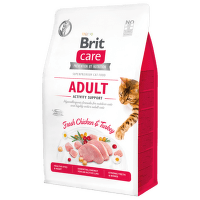 Brit Care granuly Cat Grain-Free Adult Activity Support kura a morka 0,4 kg