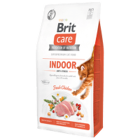 Brit Care granuly Cat Grain-Free Indoor Anti-stress kura 7 kg