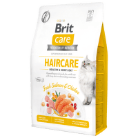 Корм для кошек – Brit Care Cat Grain-Free, Haircare Healthy and Shiny Coat, 2 кг