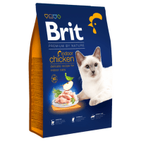 Brit Premium by Nature granuly Cat Indoor kura 8 kg