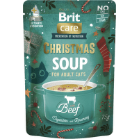 Kapsička Brit Care Cat Christmas hovädzia polievka s mrkvou 75g