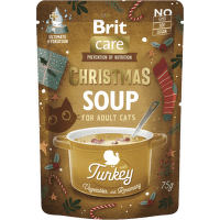 Kapsička Brit Care Cat Christmas morčacia polievka s mrkvou 75g