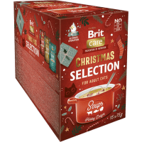 Kapsičky Brit Care Cat Christmas polévky multipack 15x75g