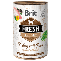 Konservi suņiem – Brit Fresh Turkey with Peas 400 g