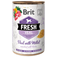Brit Fresh Veal with Millet 400 g