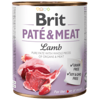 Brit Pate & Meat Lamb 800g