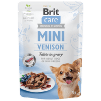 Brit Care Mini Venison fillets in gravy 85g