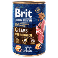 Brit Premium by Nature konzerva Lamb with Buckwheat 400 g