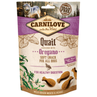 Carnilove Dog Semi Moist Snack quail enriched with oregano 200 g