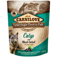 Kapsička Carnilove Dog Pouch Paté kapor s čiernou mrkvou 300 g