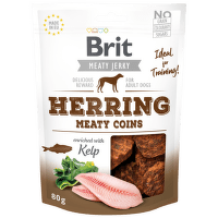 Brit Jerky Herring Meaty Coins 80g 