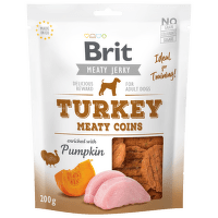 Brit Jerky Turkey Meaty Coins 200g 