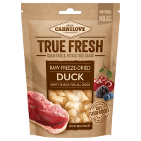 Carnilove Raw freeze-dried Duck with red fruits 40g