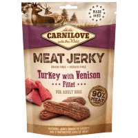 Carnilove maškrty mäsové filetky morka so zverinou 100 g