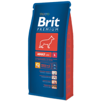 Корм для собак - BRIT Premium Adult L, 3kg