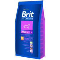 Корм для собак - BRIT Premium Adult S, 1kg
