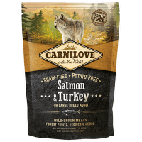 Barība suņiem – CARNILOVE Salmon and Turkey for Large Breed Adult, 1,5 kg