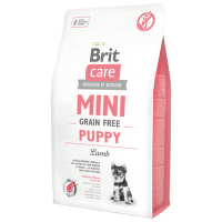 Brit Care granuly Mini Grain Free Puppy jahňa 2 kg