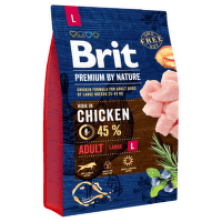 Корм для собак – BRIT Premium By Nature, Adult L, 3 кг